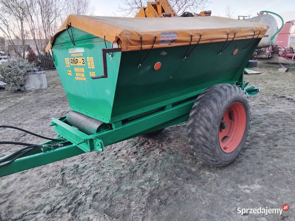 Rozsiewacz nawozu wapna RPN3transport Bełchatów
