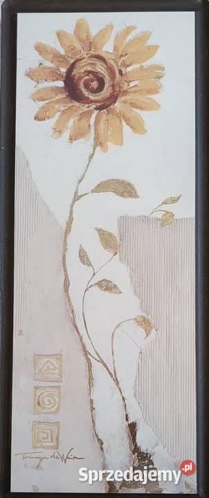 Obraz słoneczniki na desce Gdańsk