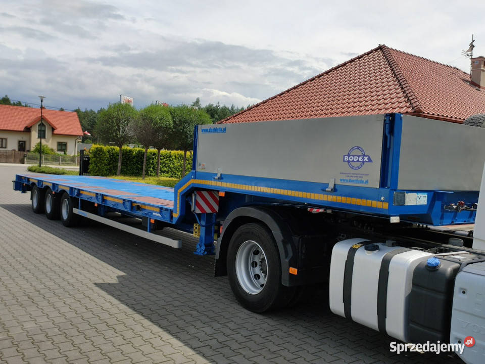 niskopodwoziowa Bodex Poszerzana 3 Osie SAF Widełki