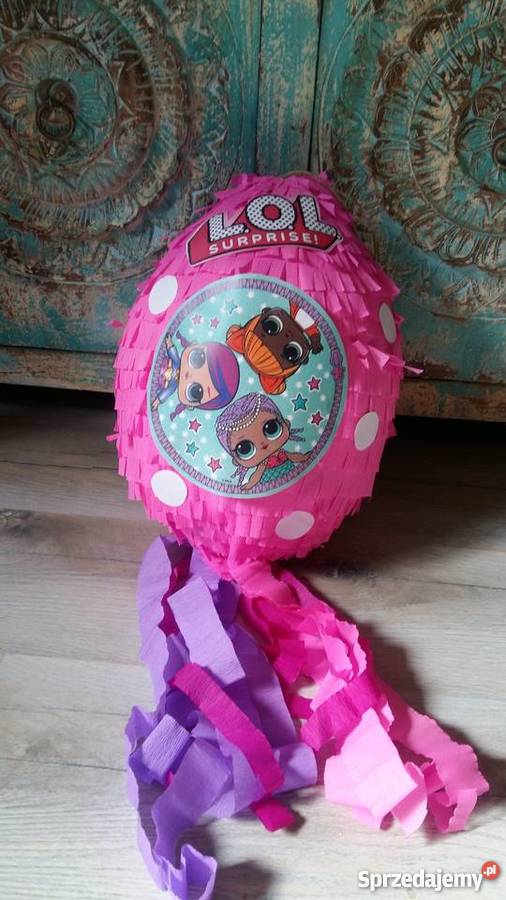 Piniata duza lol pinata jajko niespodzianka Ruda Śląska sprzedam