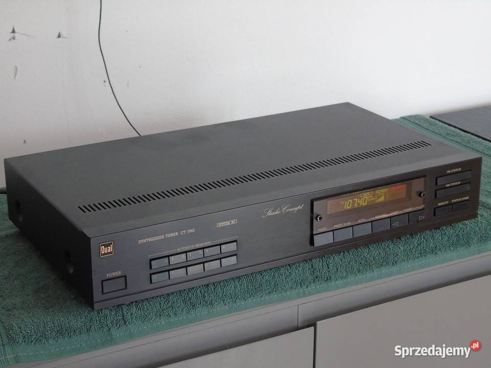 Tuner radiowy Dual CT7065 sprawny i ładny Elektronika