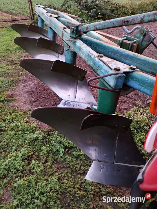 Pług Unia Grudziądz 4 skibowy 4x30 Stryjno-Kolonia