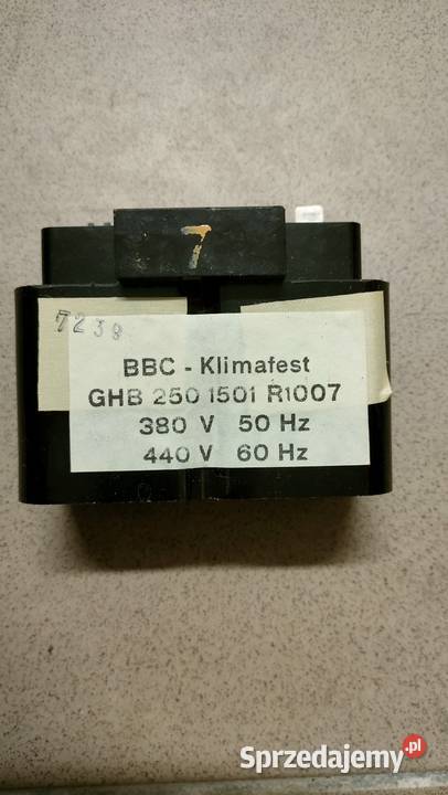 Cewka do stycznika BBC klimafest GMB 250 380V Szczecin