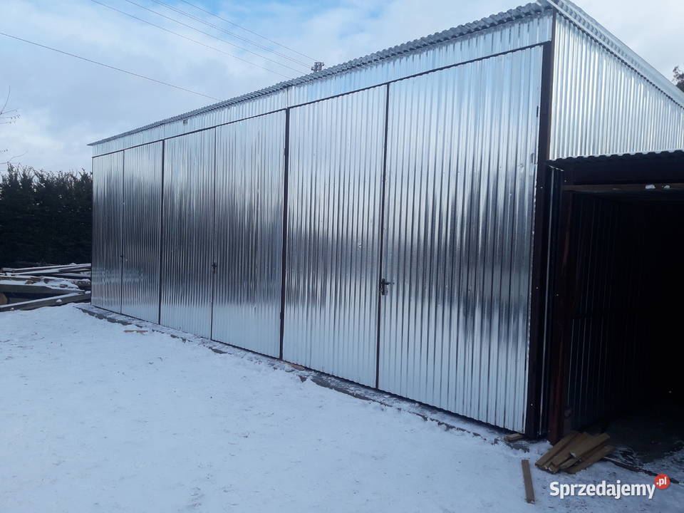 Garaż Blaszany Ocynkowany Wiata Hala Magazyn Krosno