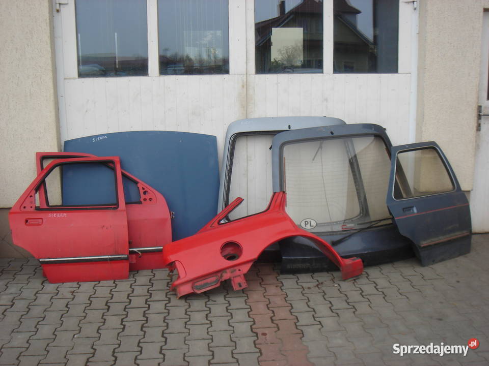 FORD SIERRA drzwi przód tył lewe prawe klapa Rok produkcji 1992 Nowy Dwór Gdański