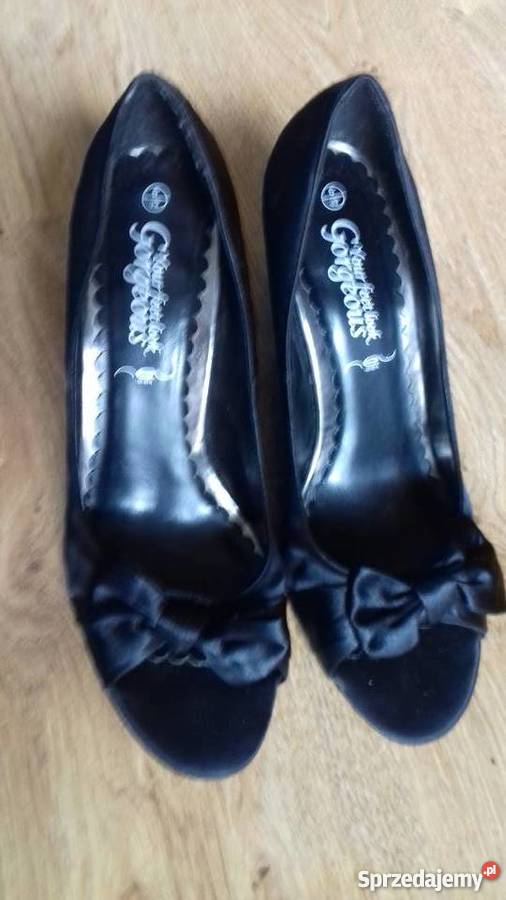 Buty czarne na szpilce Iława sprzedam