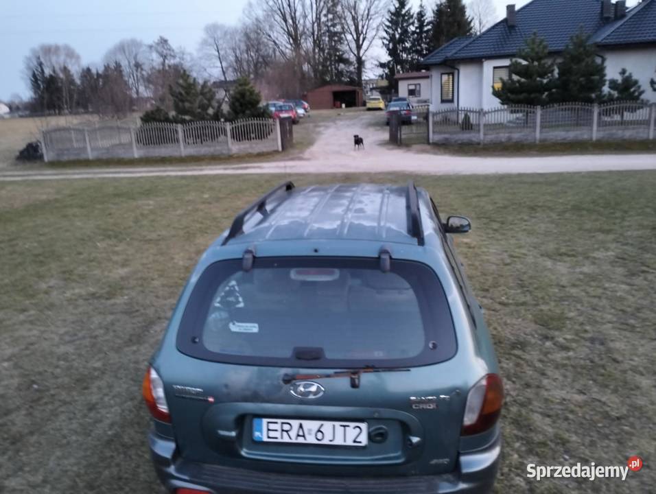 Hyundai Santa Fe 4x4 20CRDI Rok produkcji 2001 Wygiełzów sprzedam