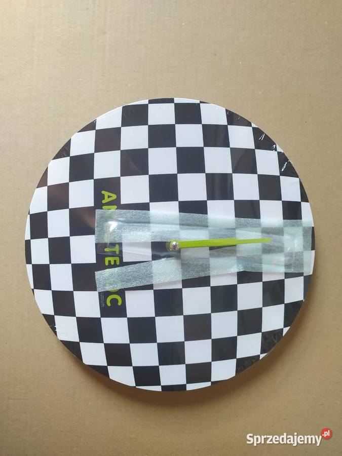 ZEGAR Reklamówka do powieszenia na ścianie NOWY Łódź