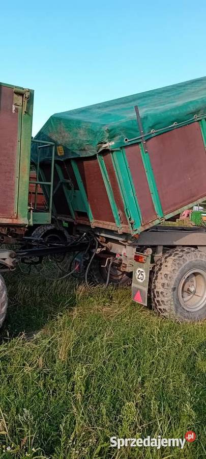 Przyczepa wywrotka hw 8011 na 3 strony Osówka