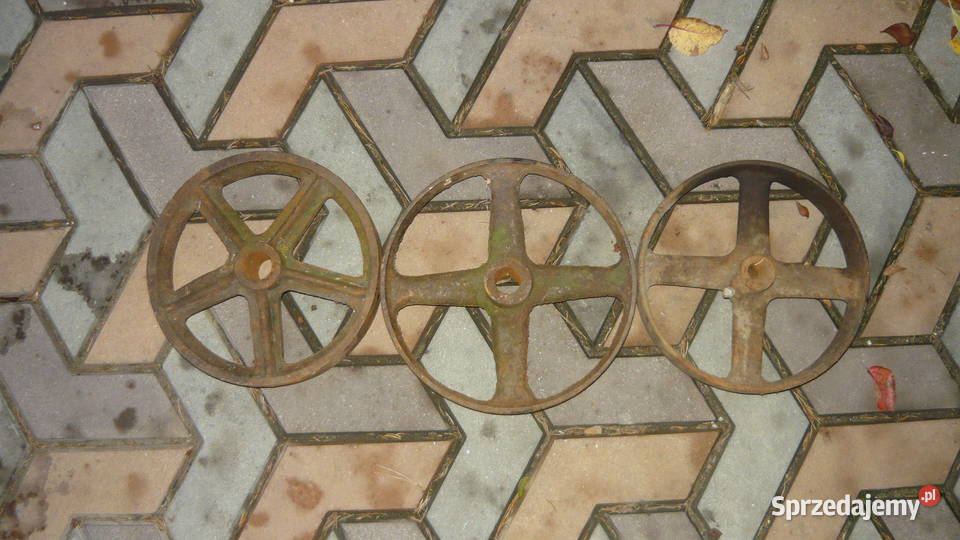 Koła metalowe stare koło żeliwne żelazne