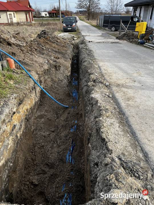 Przyłącza woda gaz kanalizacja Pysznica