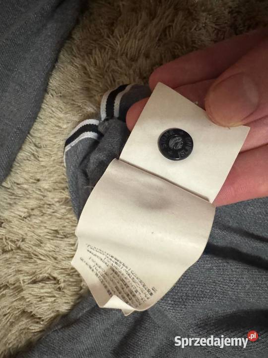 Stone Island Grey Longsleeved Polo Shirt
