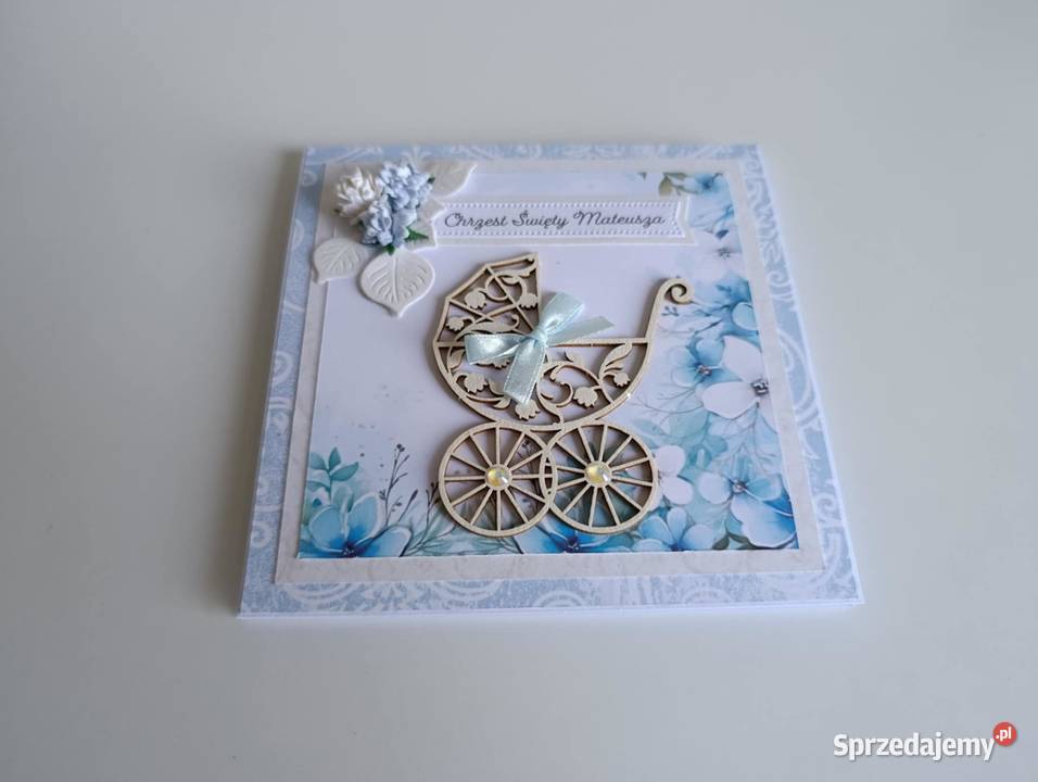 Personalizowana Kartka ręcznie robiona na Rękodzieło Łódź