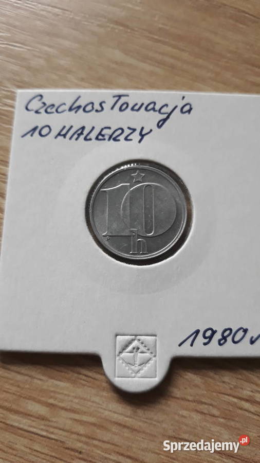 10 Halerzy Czechosłowacja 1980 rUNC Konin