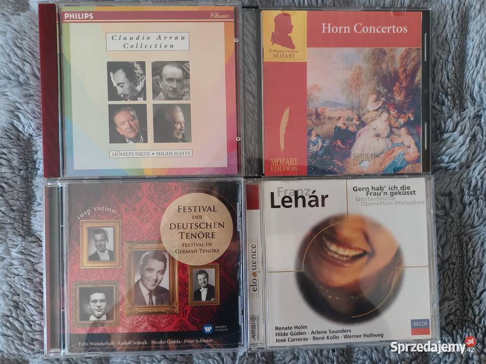 4 płyty CD z muzyczną klasyką klasyczna wielkopolskie