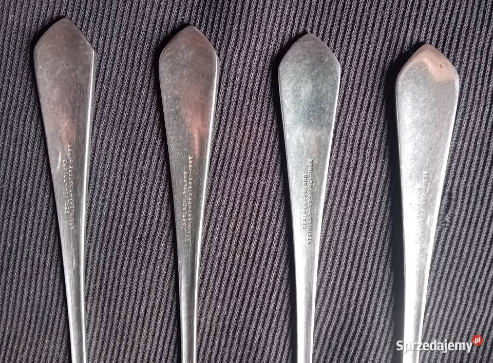 Zestaw 4 widelców ze stali nierdzewnej Gerlach wielkopolskie Koźminek