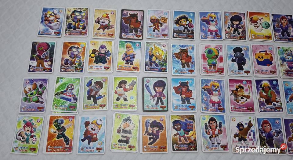 Karty kolekcjonerskie Brawl Stars 1 Zabawka śląskie Czeladź