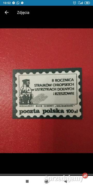 Znaczek solidarność Bolesławiec