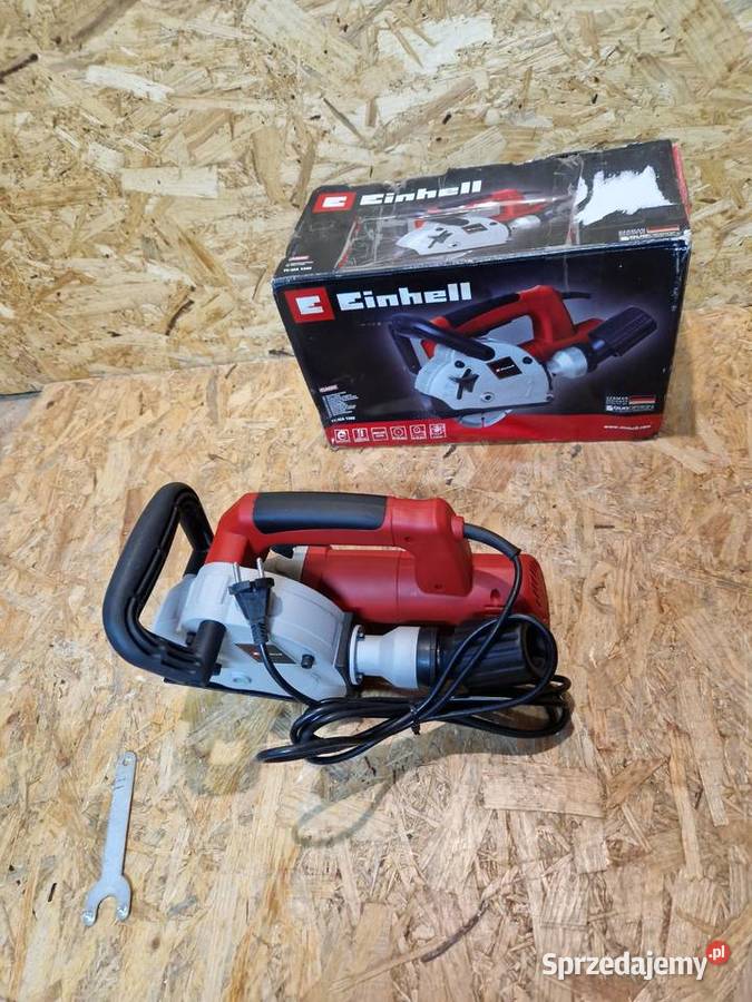 BRUZDOWNICA EINHELL TCMA 1300 WALIZKA I TARCZE Głogowa sprzedam