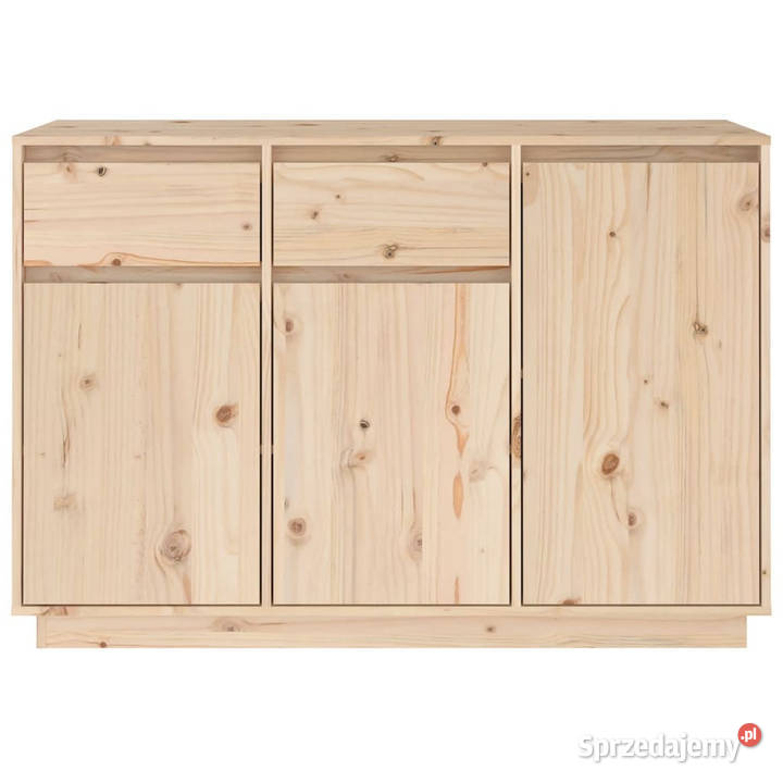 Szafka 110x34x75 lite drewno sosnowe WM814329 Pozostałe Warszawa