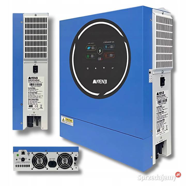 Inwerter Hybrydowy Solarny Anenji 5KW 5000W 48V Instalacje