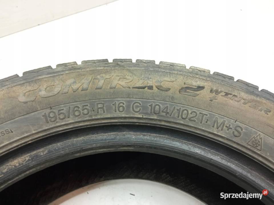 2x OPONA ZIMOWA VREDESTEIN COMTRAC 2 19565R16C sprzedam