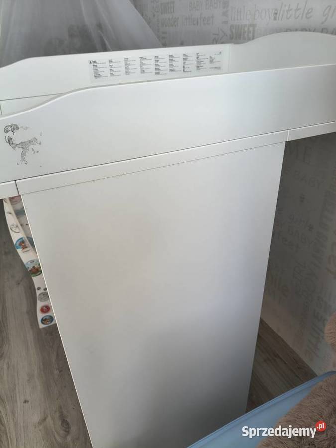 Stolik do przewijaniaregał biały IKEA Szczecin
