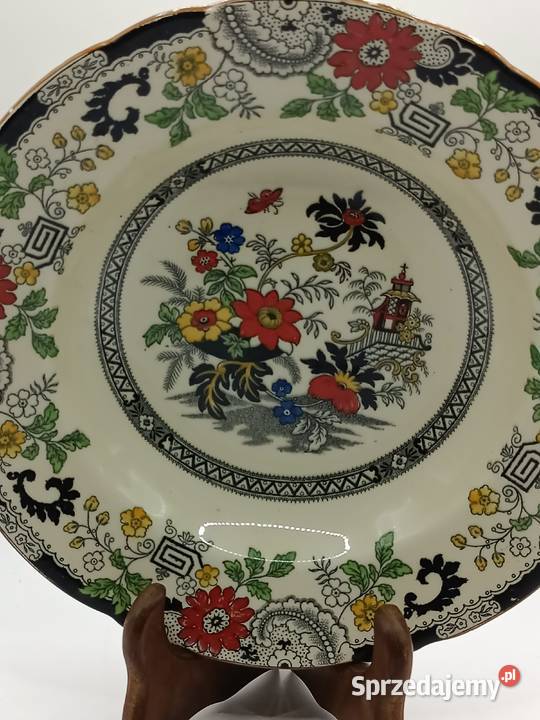 Talerz Coalport Canton Kings Ware lubelskie Zamość