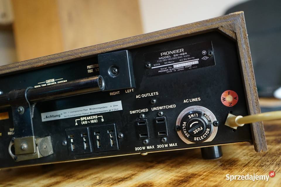 Pioneer SX424 klasyk vintage sprawny piękna opolskie Namysłów sprzedam
