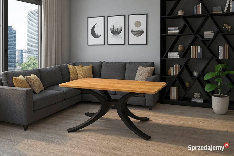 Noga do stołu 3D rama pająk stolika meble Jeżowe