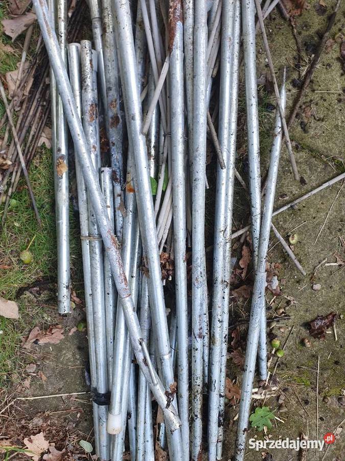 Rurki pręty wciskane ogrodowy stelaż namiotu mazowieckie Warszawa