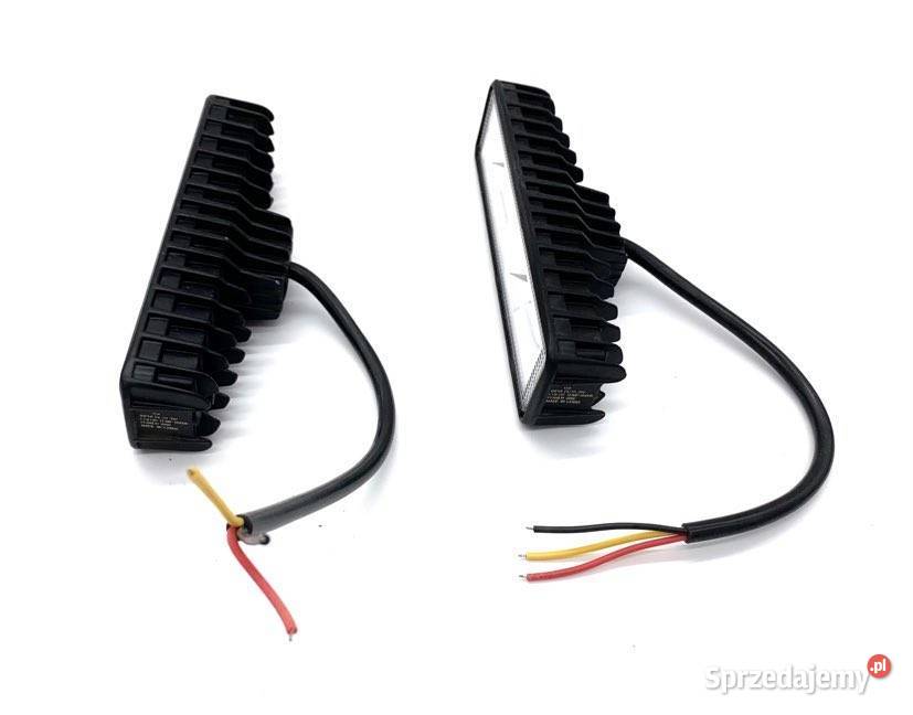 2x Lampa LED robocza rozproszona 48W 1224V halogeny mazowieckie Pomiechówek sprzedam