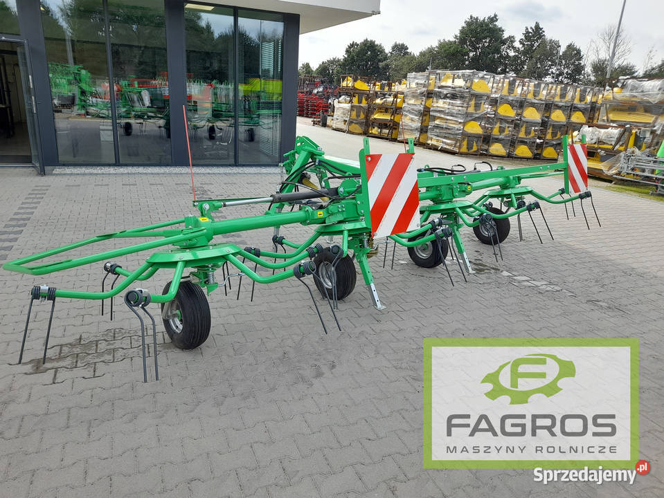 Nowy Przetrząsacz 4 wirnikowy pająk karuzela Kartuzy