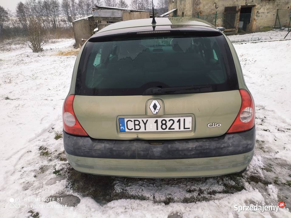 Renault Clio 2 uszkodzone Bydgoszcz