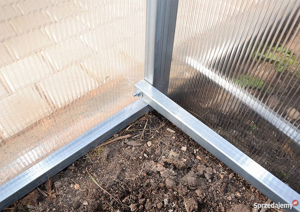 Szklarnia Elegant 3x8m 24m2 H210 poliwęglan 4mm Warszawa