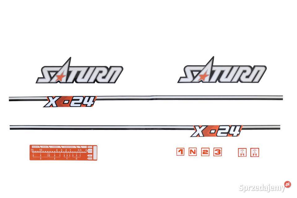 Naklejki Kubota Saturn X24 Tajęcina