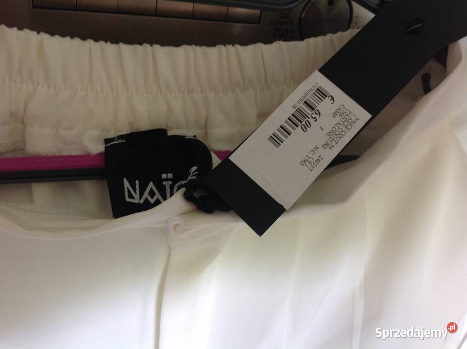 Spodnie Białe damskie NAICE COUTURE r SM nowe Nowa Sól