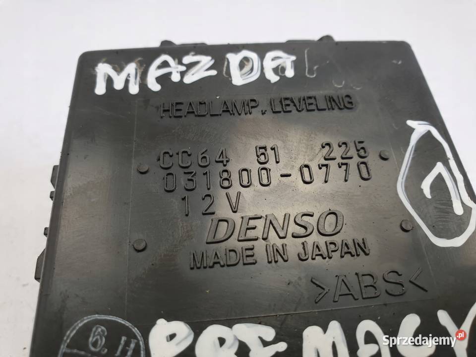 Mazda 5 Premacy II MODUŁ ŚWIATEŁ 0318000770 osobowe Oświetlenie Janów sprzedam