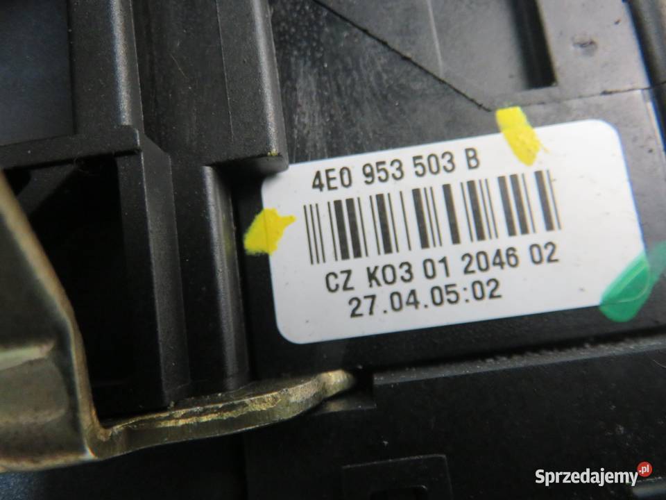 PRZEŁĄCZNIK ZESPOLONY AUDI A6 C6 4E0953503B sprzedam
