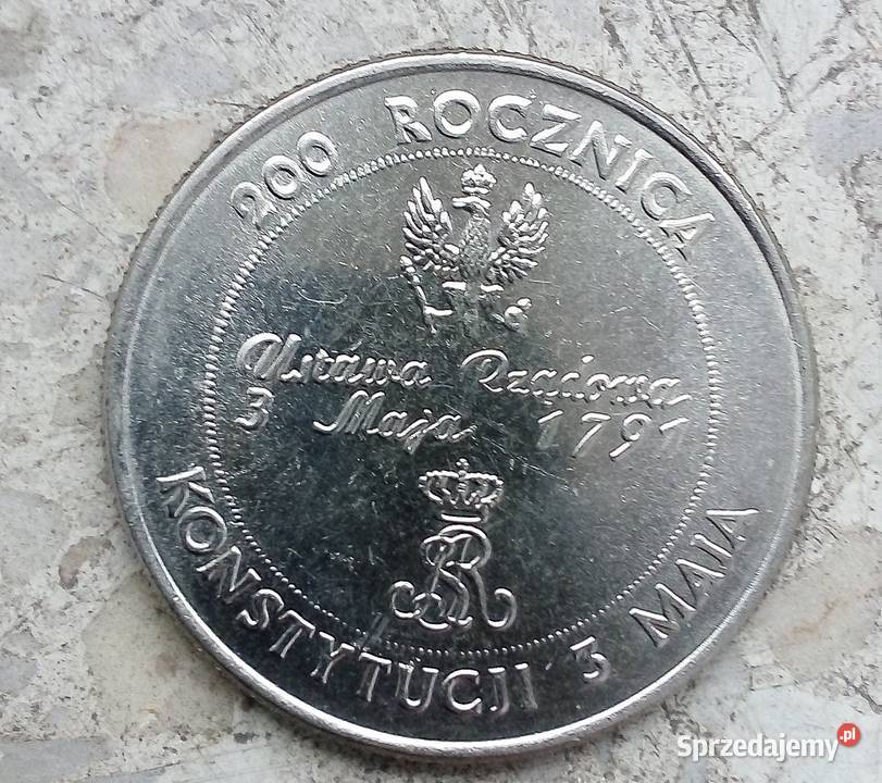 POLSKA10 000 1991 r 200 ROCZNICA KONSTYTUCJI 3 Legionowo sprzedam