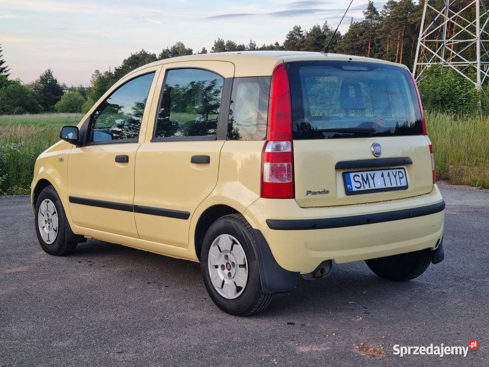 Fiat Panda II 11 BenzynaGaz El Wspomaganie City elektryczne lusterka Poręba