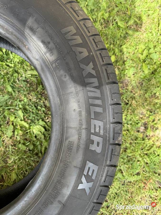 Opony 19570 R15C Maxmiler EX 7mm Samochodowe Stąporków