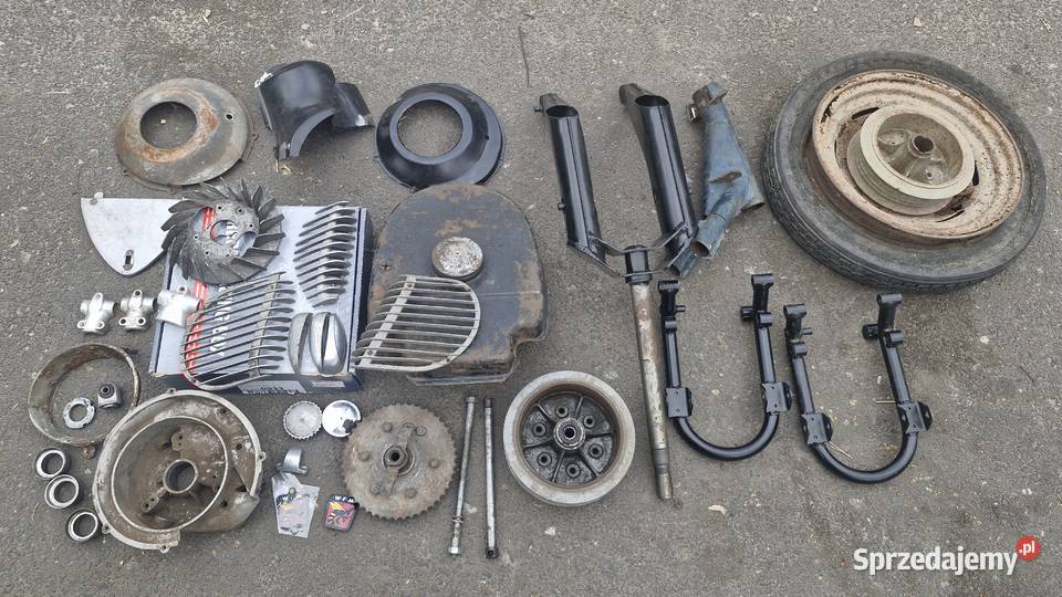 Części wfm osa m50 m52 wentylator obudowa osłona