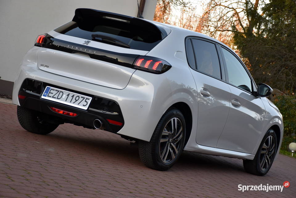 Peugeot 208 II ALLURE Turbo 101 AUTOMAT 8biegów elektrochrom. lusterko wst. łódzkie Zduńska Wola
