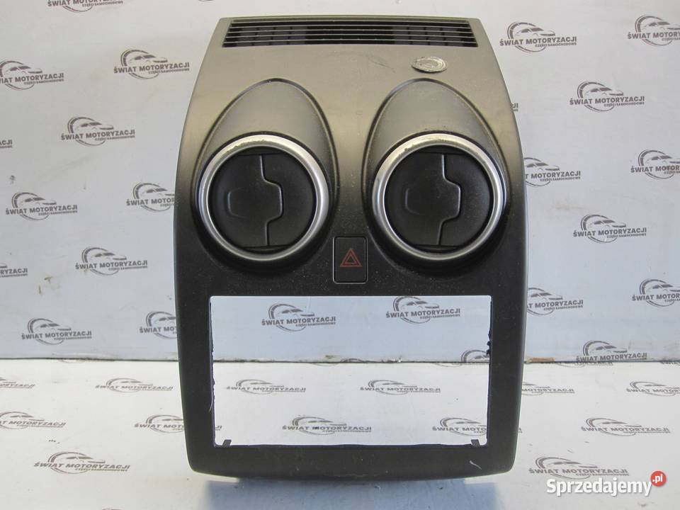 QASHQAI I J10 10r kratki nawiewu ramka radia