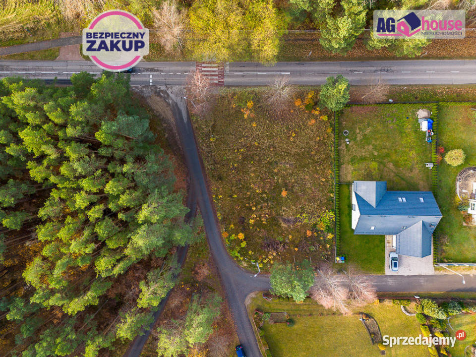 Grunt 1162m2 Stężyca 206zł/m2 Sprzedaż