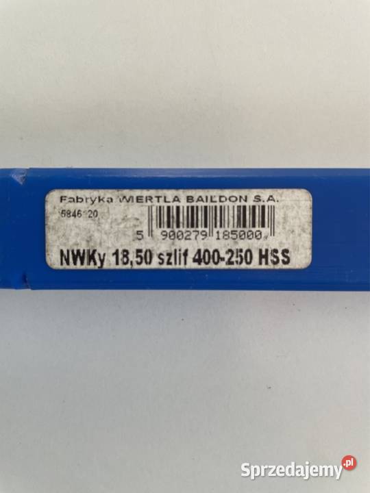 Wiertło ekstra długie NWKy 185 szlif 400250 HSS sprzedam