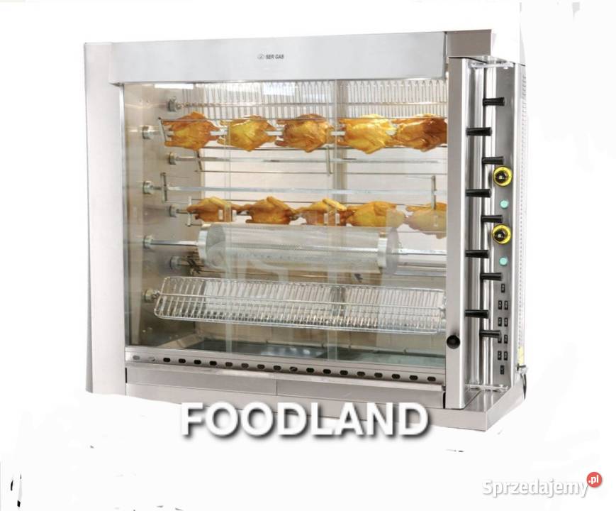 Grill gazowy rożno do kurczaków RG9 mazowieckie Warszawa sprzedam