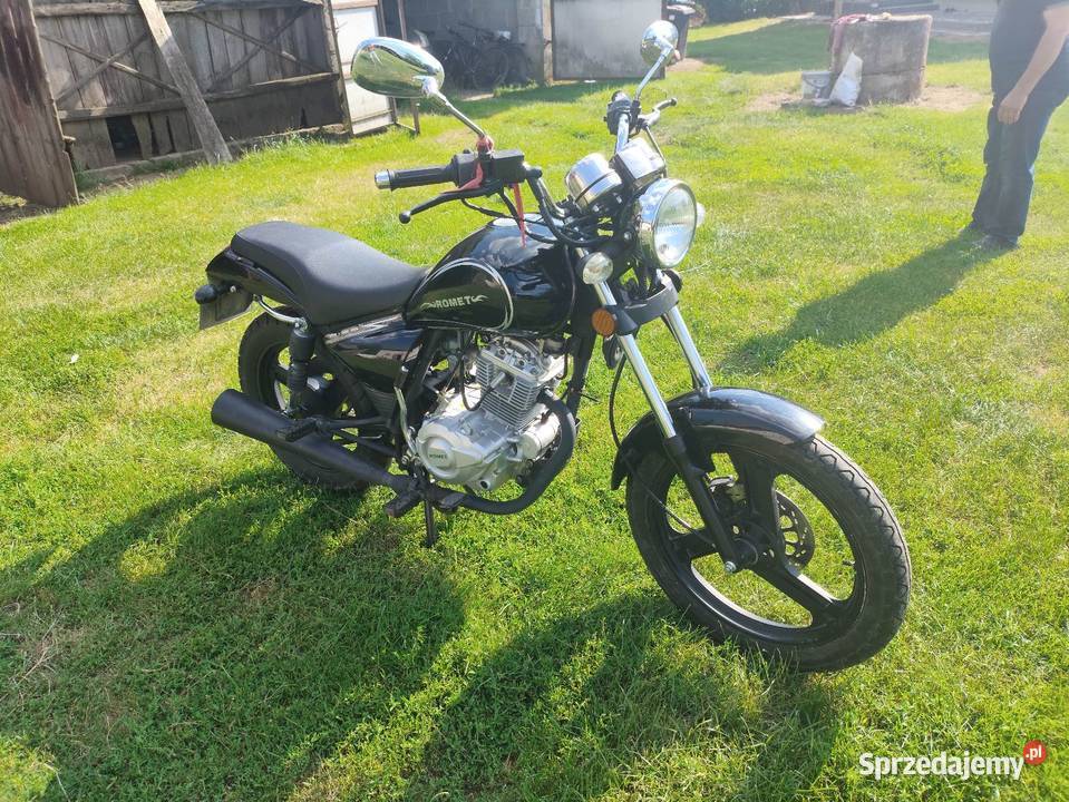 Romet soft chopper 125 2800km mazowieckie Solec nad Wisłą