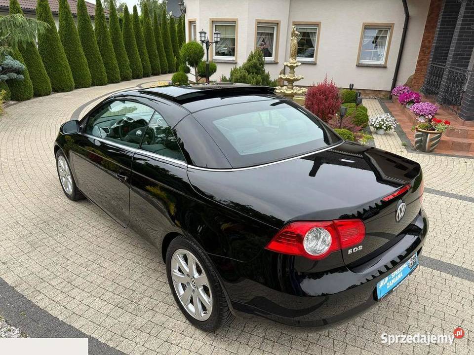Volkswagen Eos 16 FSI Niski przebieg 115 2008r Krotoszyn